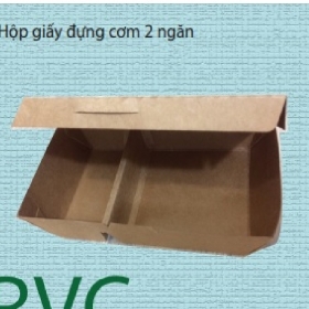 Kích thước hộp giấy 2 ngăn 