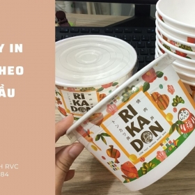 Công ty sản xuất tô giấy theo mẫu có in hình ảnh
