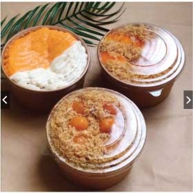 Mua Tô Giấy Kraft Đựng Bánh Bông Lan Tại TpHCM