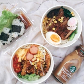 Tô Giấy 750ml Đựng Hủ Tiếu Salad