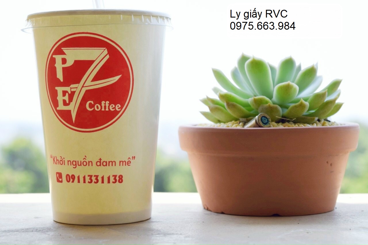 Ly giấy cafe 16oz