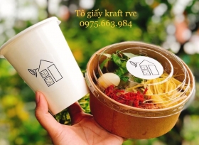 Điều gì khiến Tô giấy kraft đựng thực phẩm trở thành xu hướng trong ngành F&B