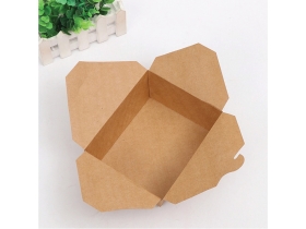 Hộp giấy kraft khóa chéo 1000ml